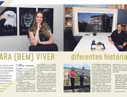 Modulare Empreendimentos é destaque na edição 92 da Revista Mural, do fotógrafo Marco Cezar