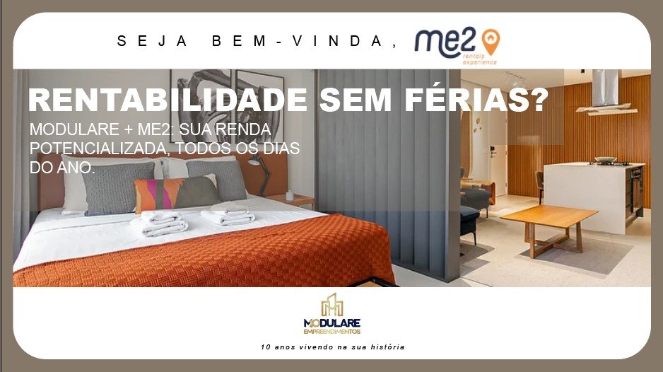 Modulare + Me2: A Solução para Lucrar com Seu Imóvel o Ano Todo