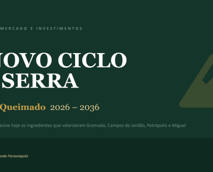 O novo ciclo da serra: por que Rancho Queimado reúne hoje os ingredientes que valorizaram Gramado, Campos do Jordão e Miguel Pereira
