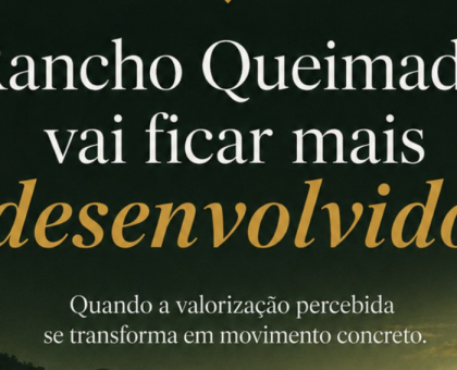 Rancho Queimado vai ficar mais desenvolvido